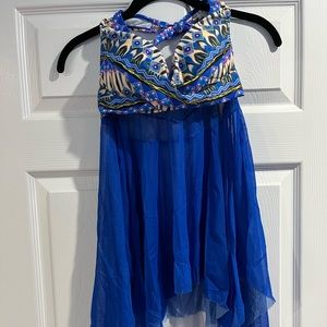 Vrapo Swimsuits for Women, Tankini Swimwear 2 PCs Set Bohemian Pattern Irregular